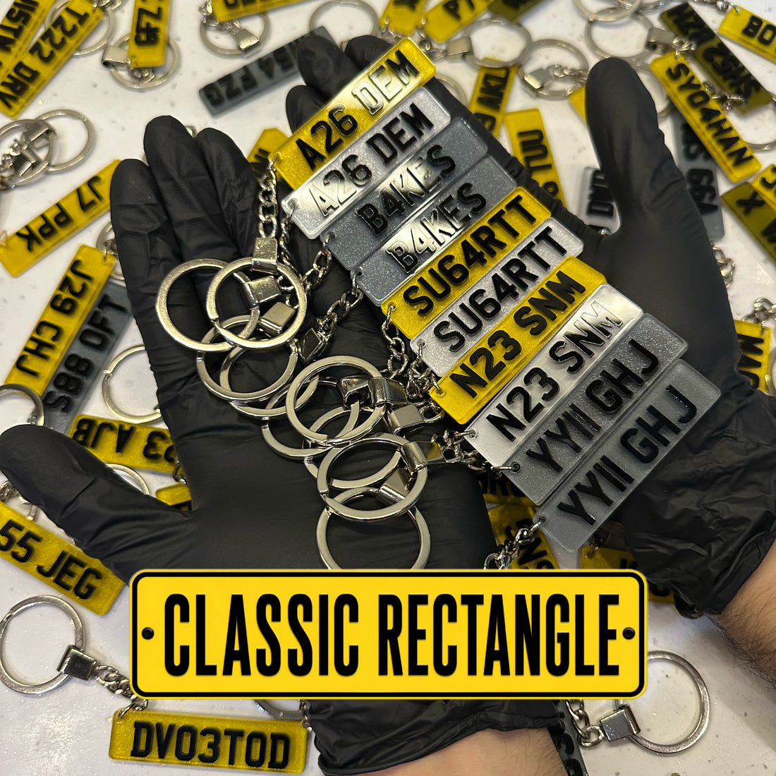 MiniPlates UK | The “Original” Personalised 4D Number Plate Keyrings