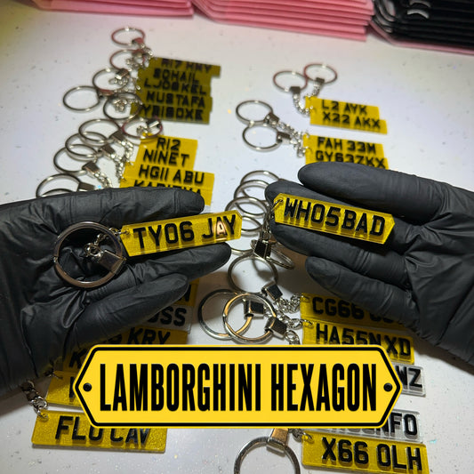 Miniplates Personalised Keyrings