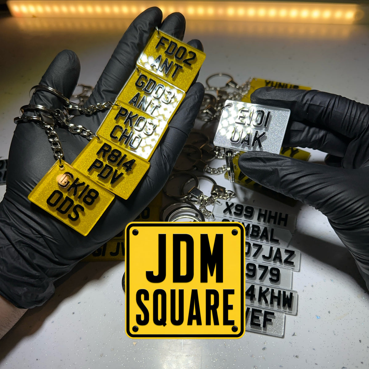 MiniPlates UK | The “Original” Personalised 4D Number Plate Keyrings